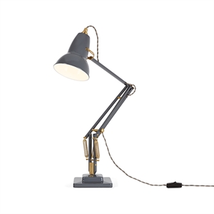 Anglepoise Original 1227™ Brass Table Lamp Elephant Grey