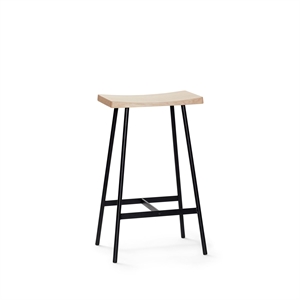 Andersen Furniture HC2 Bar Stool 65 cm Oak/ Black