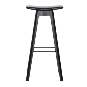 Andersen Furniture HC1 Bar Stool 80 cm Black/ Leather