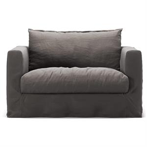 Decotique Le Grand Air Nou Love Seat -nojatuoli, savunharmaa graniitti