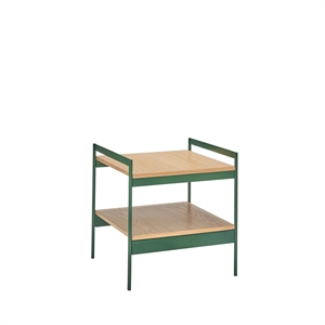 Hübsch Jaunty Side Table Green/ Nature