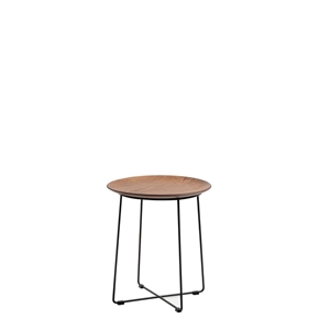 Kartell AI Wood -sohvapöytä, Tumma Puu/musta