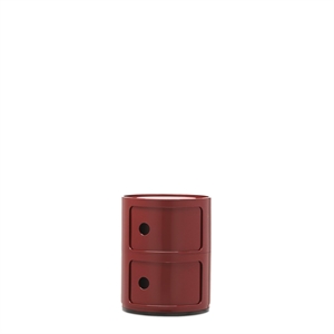 Kartell COMPONIBILI CLASSIC 2 -kaappi, Viininpunainen