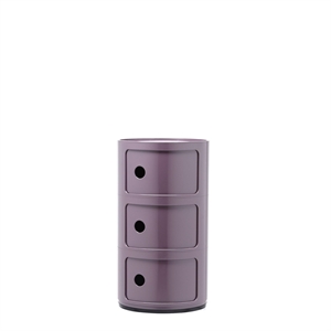 Kartell Componibili 3 Cabinet Violet