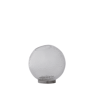 AYTM GLOBE BUBBLES -maljakko Ø21 Kirkas/hopea