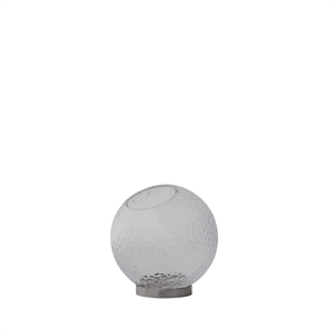 AYTM GLOBE BUBBLES -maljakko Ø17 Kirkas/hopea