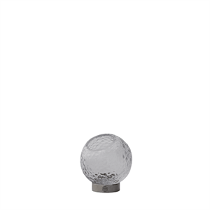 AYTM GLOBE BUBBLES -maljakko Ø10 Kirkas/hopea