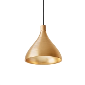 Pablo Swell Single Pendant Medium Brass