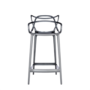 Kartell Masters Barstool H65 Titanium