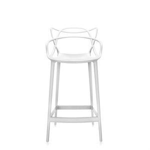 Kartell Masters Barstool H65 Valkoinen