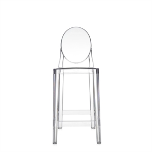 Kartell One More -baarijakkara H65 Crystal