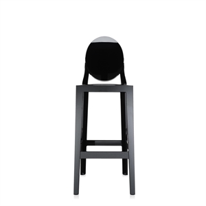 Kartell One More Barstool H75 Black Black