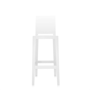 Kartell One More Please Barstool H75 Glossy White