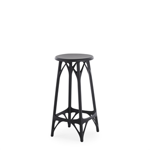 Kartell AI Light Stool H65 Musta