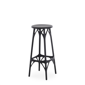 Kartell AI Light Stool H75 Black