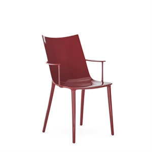 Kartell HHH -ruokatuoli, Viininpunainen