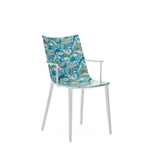 Kartell HHH -ruokatuoli, valkoinen/Lapis