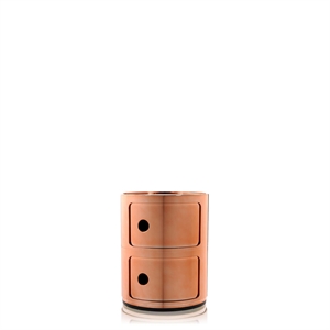 Kartell Componibili 2 Cupboard Copper