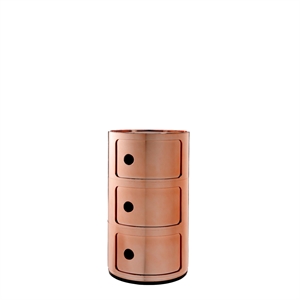 Kartell Componibili 3 Cupboard Copper