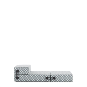 Kartell TRIX LIBERTY OBI CHECK ulkopatja/sohva sininen