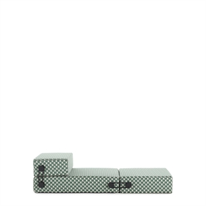 Kartell TRIX LIBERTY OBI CHECK Ulkopatja/sohva, Salvia