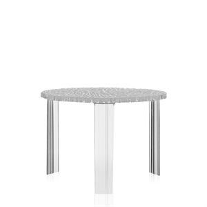 Kartell T-TABLE -sivupöytä, Kristalli