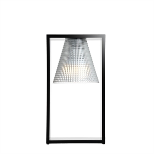 Kartell Light-Air Table Lamp Sculpted Black/Crystal