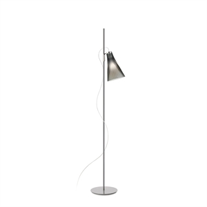 Kartell K-LUX Lattiavalaisin Savunharmaa/harmaa