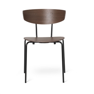 Ferm Living Herman Dining Chair Black/ Dark Stained Oak