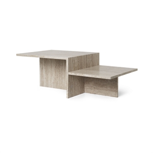 Ferm Living Distinct Coffee Table Travertine H35