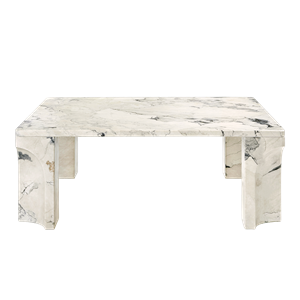 GUBI Doric Coffee Table Square 80 x 80 cm Electric Grey