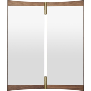 Gubi Vanity 2 Mirror American Walnut