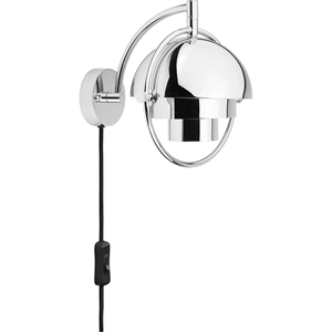 Gubi Multi-Lite Seinävalaisin Kromi
