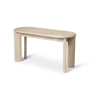 Ferm Living Bevel Bench White Oiled Oak