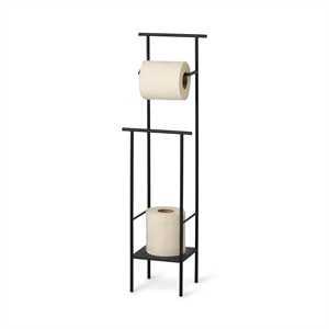 Ferm Living Dora Wc-paperiteline, Musta