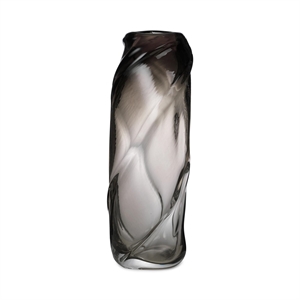 Ferm Living Water Swirl Vase High Smoke Gray