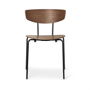 Ferm Living Herman Dining Chair Black/ Walnut