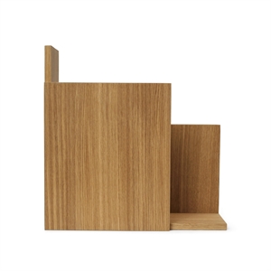 Ferm Living Stagger Shelf Square Oiled Oak