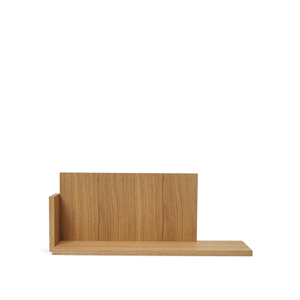 Ferm Living Stagger Shelf Low Oiled Oak