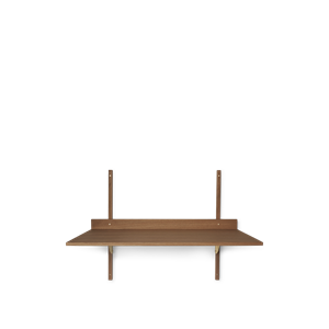 Ferm Living Sector Desk Smoked Oak/ Brass