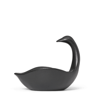 Ferm Living Swan Centerpiece Black