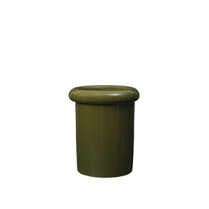 Ferm Living Rollo Plant Pot H36 Moss Green