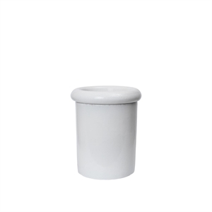 Ferm Living Rollo Plant Pot H36 Valkoinen