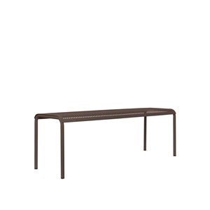 Ferm Living Dapple Outdoor Bench -tumma Suklaa