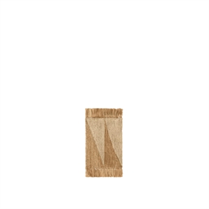 Ferm Living Studio -ovimatto 50x70 Natural/Off White