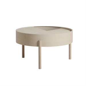 Woud Arc Coffee Table Ash Ø66