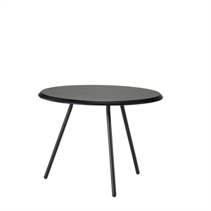 Woud Soround Coffee Table Black Ash Ø60 H44