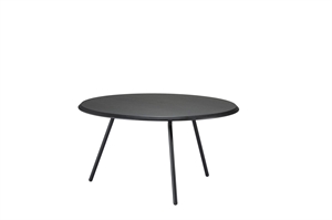 Woud Soround Coffee Table Black Ash Ø75 H39.5