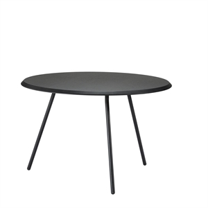 Woud Soround Coffee Table Black Ash Ø75 H49