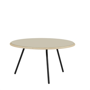 Woud Soround Coffee Table Beige Laminate Ø75 H40,5